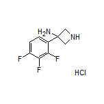 3-Amino-3-(2,3,4-trifluorophenyl)azetidine Hydrochloride