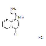 3-Amino-3-(4-fluoro-1-naphthyl)azetidine Hydrochloride