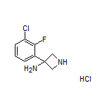 3-Amino-3-(3-chloro-2-fluorophenyl)azetidine Hydrochloride