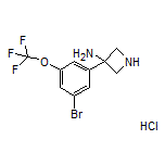 3-Amino-3-[3-bromo-5-(trifluoromethoxy)phenyl]azetidine Hydrochloride