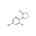 1-(5-Chloro-3-fluoro-2-pyridyl)-2-pyrrolidinone