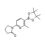 2-Methyl-6-(2-oxo-1-pyrrolidinyl)pyridine-3-boronic Acid Pinacol Ester