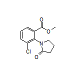 Methyl 3-Chloro-2-(2-oxo-1-pyrrolidinyl)benzoate