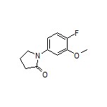 1-(4-Fluoro-3-methoxyphenyl)-2-pyrrolidinone