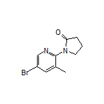 1-(5-Bromo-3-methyl-2-pyridyl)-2-pyrrolidinone