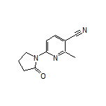 2-Methyl-6-(2-oxo-1-pyrrolidinyl)nicotinonitrile