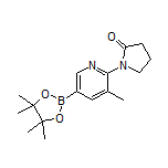 5-Methyl-6-(2-oxo-1-pyrrolidinyl)pyridine-3-boronic Acid Pinacol Ester