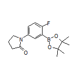 2-Fluoro-5-(2-oxo-1-pyrrolidinyl)phenylboronic Acid Pinacol Ester