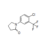 1-[4-Chloro-3-(trifluoromethyl)phenyl]-2-pyrrolidinone