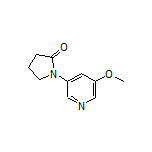 1-(5-Methoxy-3-pyridyl)-2-pyrrolidinone