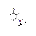 1-(3-Bromo-2-methylphenyl)-2-pyrrolidinone