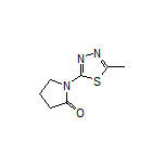 1-(5-Methyl-1,3,4-thiadiazol-2-yl)-2-pyrrolidinone