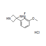 3-Amino-3-(2-fluoro-3-methoxyphenyl)azetidine Hydrochloride