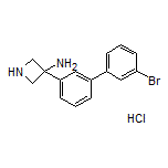 3-Amino-3-(3’-bromo-3-biphenylyl)azetidine Hydrochloride