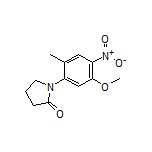 1-(5-Methoxy-2-methyl-4-nitrophenyl)-2-pyrrolidinone