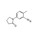 2-Methyl-5-(2-oxo-1-pyrrolidinyl)benzonitrile