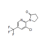 1-[3-Chloro-5-(trifluoromethyl)-2-pyridyl]-2-pyrrolidinone