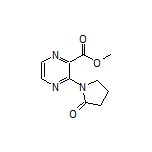 Methyl 3-(2-Oxo-1-pyrrolidinyl)pyrazine-2-carboxylate