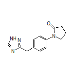 1-[4-[(1H-1,2,4-Triazol-3-yl)methyl]phenyl]-2-pyrrolidinone