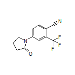 4-(2-Oxo-1-pyrrolidinyl)-2-(trifluoromethyl)benzonitrile