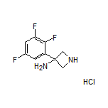 3-Amino-3-(2,3,5-trifluorophenyl)azetidine Hydrochloride