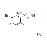 3-Amino-3-(5-bromo-2,4-dimethylphenyl)azetidine Hydrochloride