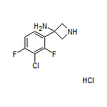 3-Amino-3-(3-chloro-2,4-difluorophenyl)azetidine Hydrochloride