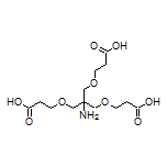 3,3’-[[2-Amino-2-[(2-carboxyethoxy)methyl]propane-1,3-diyl]bis(oxy)]dipropanoic Acid