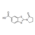 2-(2-Oxo-1-pyrrolidinyl)benzothiazole-6-carboxylic Acid