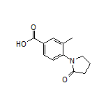 3-Methyl-4-(2-oxo-1-pyrrolidinyl)benzoic Acid