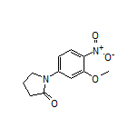 1-(3-Methoxy-4-nitrophenyl)-2-pyrrolidinone