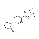 2-Fluoro-4-(2-oxo-1-pyrrolidinyl)phenylboronic Acid Pinacol Ester