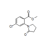 Methyl 4-Chloro-2-(2-oxo-1-pyrrolidinyl)benzoate