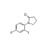 1-(4-Fluoro-2-iodophenyl)-2-pyrrolidinone