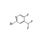 2-Bromo-4-(difluoromethyl)-5-fluoropyridine