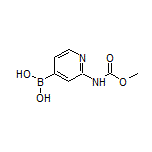 2-[(Methoxycarbonyl)amino]pyridine-4-boronic Acid