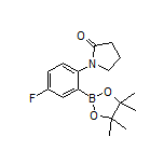 5-Fluoro-2-(2-oxo-1-pyrrolidinyl)phenylboronic Acid Pinacol Ester