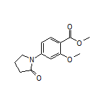 Methyl 2-Methoxy-4-(2-oxo-1-pyrrolidinyl)benzoate