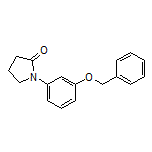 1-[3-(Benzyloxy)phenyl]-2-pyrrolidinone