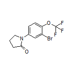 1-[3-Bromo-4-(trifluoromethoxy)phenyl]-2-pyrrolidinone