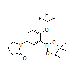 5-(2-Oxo-1-pyrrolidinyl)-2-(trifluoromethoxy)phenylboronic Acid Pinacol Ester