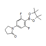 2,6-Difluoro-4-(2-oxo-1-pyrrolidinyl)phenylboronic Acid Pinacol Ester