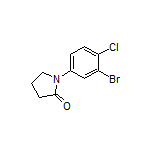 1-(3-Bromo-4-chlorophenyl)-2-pyrrolidinone