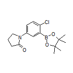 2-Chloro-5-(2-oxo-1-pyrrolidinyl)phenylboronic Acid Pinacol Ester