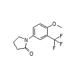 1-[4-Methoxy-3-(trifluoromethyl)phenyl]-2-pyrrolidinone