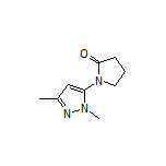 1-(1,3-Dimethyl-5-pyrazolyl)-2-pyrrolidinone