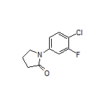 1-(4-Chloro-3-fluorophenyl)-2-pyrrolidinone