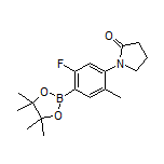 2-Fluoro-5-methyl-4-(2-oxo-1-pyrrolidinyl)phenylboronic Acid Pinacol Ester