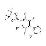 2,3,5,6-Tetrafluoro-4-(2-oxo-1-pyrrolidinyl)phenylboronic Acid Pinacol Ester