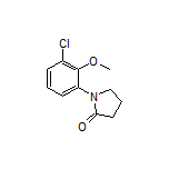 1-(3-Chloro-2-methoxyphenyl)-2-pyrrolidinone